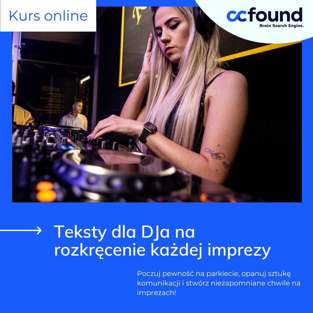 Czujesz niepewność podczas występów lub walczysz ze stresem? Brakuje Ci pomysłów na to, co mówić? 🎧

Znajdziesz tu praktyczne wskazówki, jak opanować sztukę prowadzenia imprez 😎🎵!

ccfound.com/marketplace/co…

#DJBiznes #MistrzImprez #SztukaKomunikacji