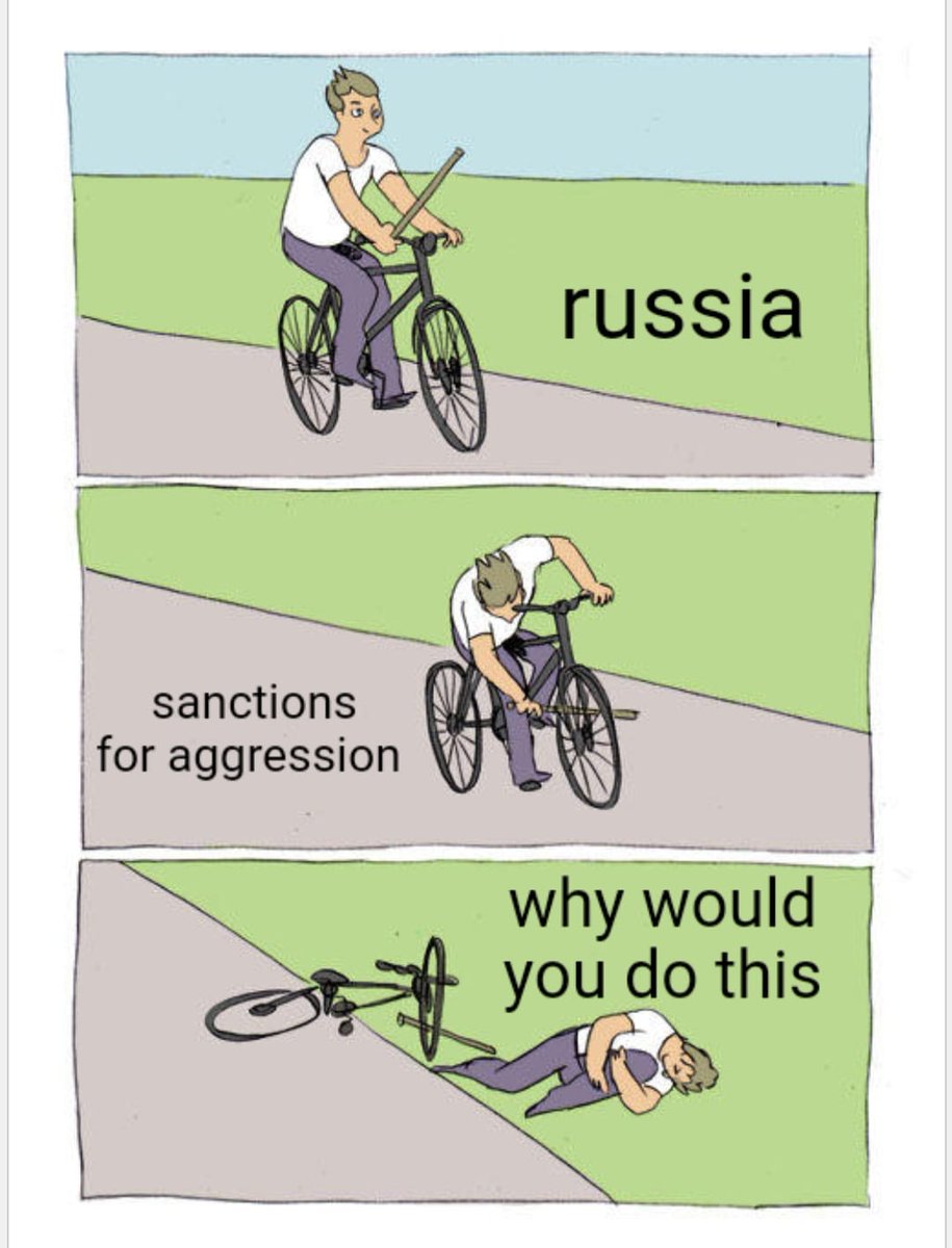 Sanctions against Russia, explained in 1 picture. Russia gets out of Ukraine = sanctions lifted. As easy as that. And entirely in the hands of Russia.