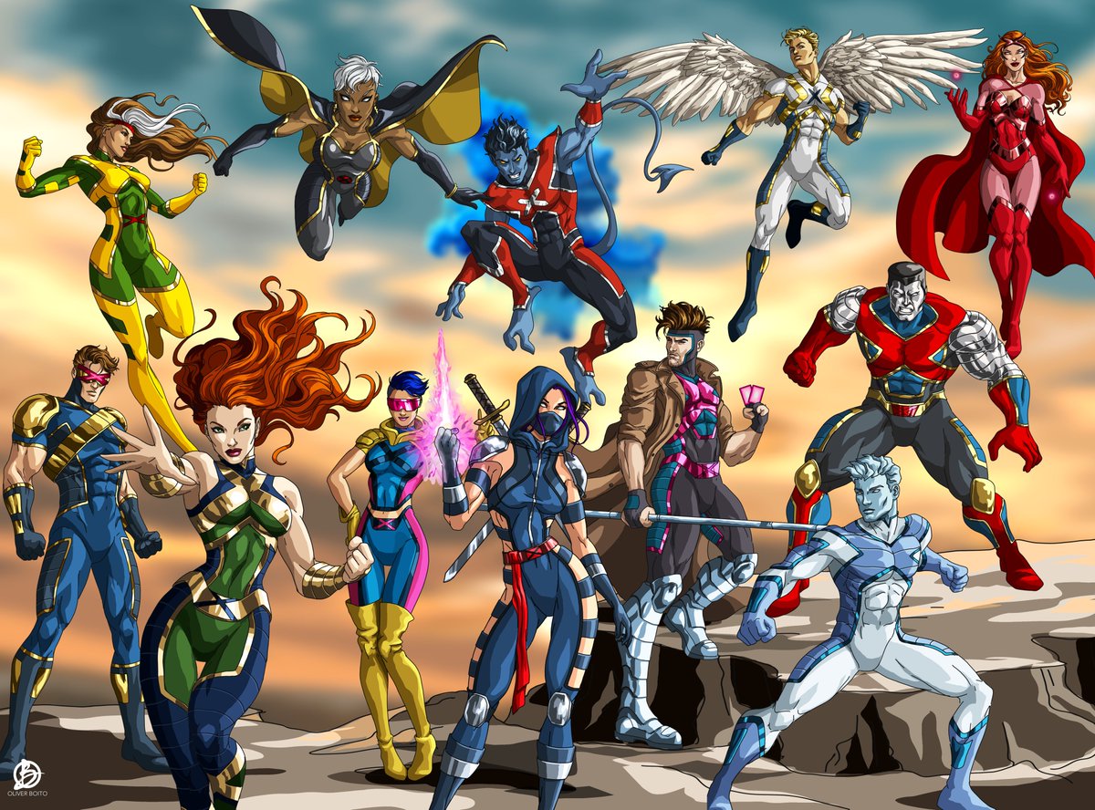 A smattering of #Xmen characters with my own designs muck-arounds  #marvelcomics #marvel #comicart #digitalillustration #noaiart #oliverboito #costumedesign
<a href="/Marvel/">Marvel Entertainment</a>
