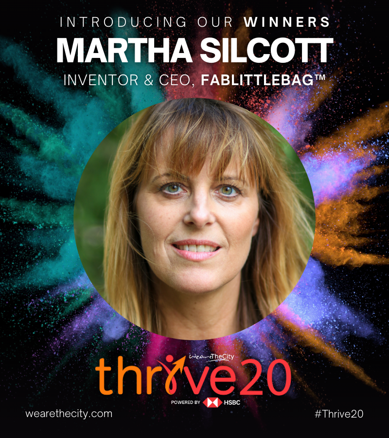 Introducing the next entrepreneur in this year's #Thrive20 powered by @HSBC_UK: Martha Silcott!🥳 Congratulations on being one of our role models as we celebrate female entrepreneurs leading purpose-led businesses in the UK ❤️🧡 11/20 · bit.ly/WATC-Thrive20