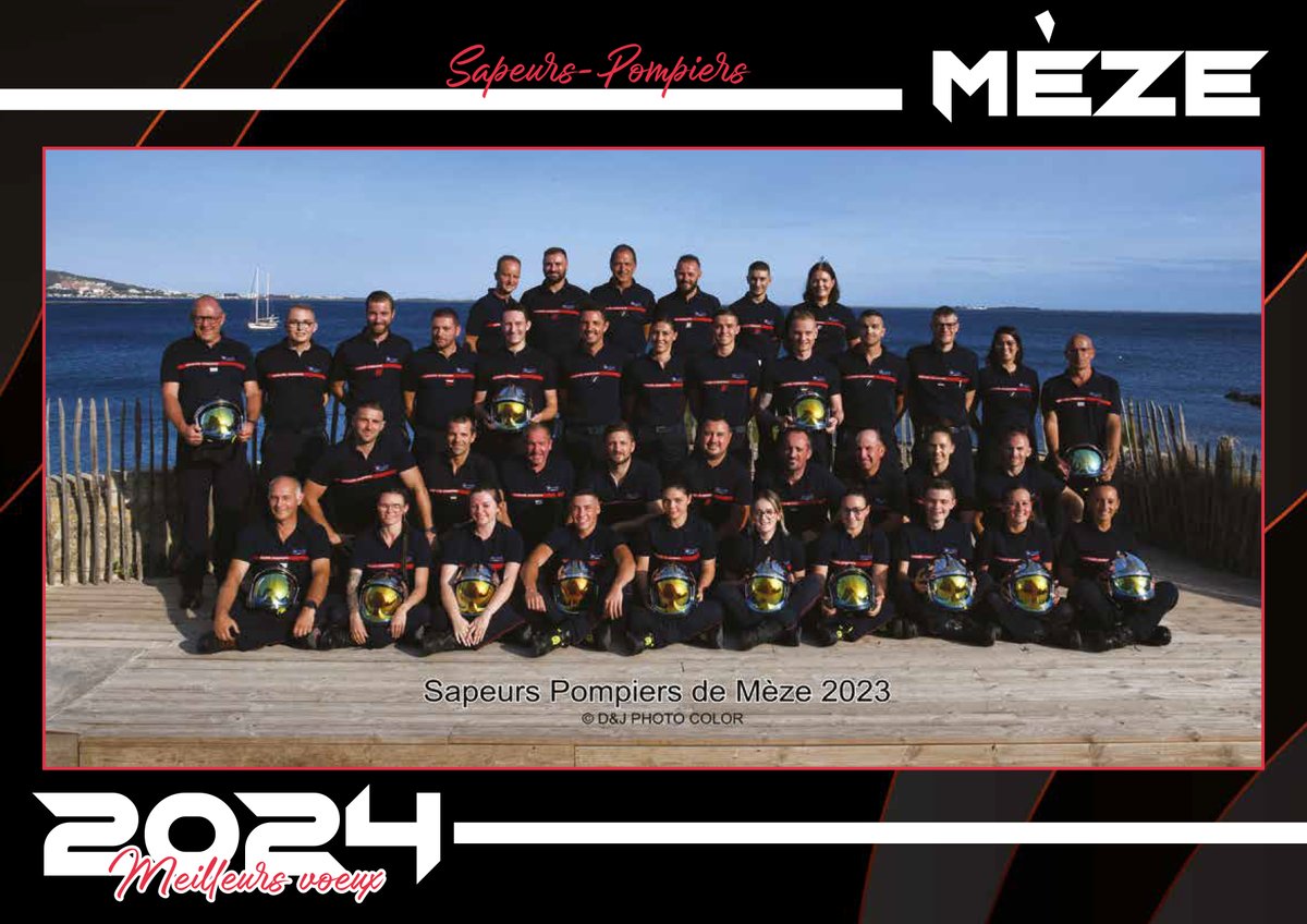 PompiersHerault's tweet photo. #FlashInfo2|| Chaque année des personnes mal intentionnées profitent de la bonne image des #Pompiers pour vendre des calendriers non officiels Voici les "vrais" premières de couverture des calendriers officiels des centres de secours de @villedemeze & de Saint Mathieu de Tréviers https://t.co/g9TjaqxqFt