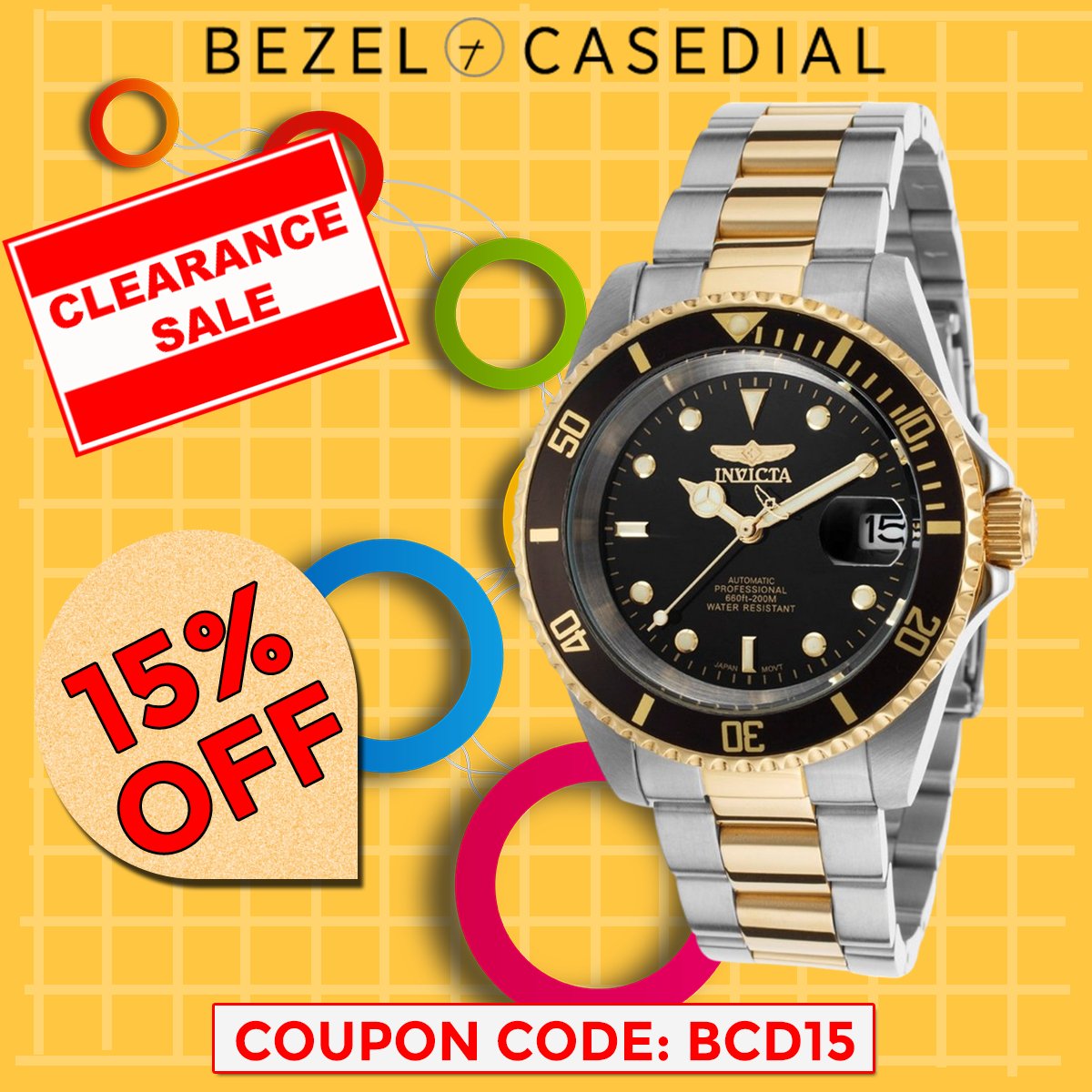 BCD_LLC's tweet photo. 𝑪𝒍𝒆𝒂𝒓𝒂𝒏𝒄𝒆 𝑺𝒂𝒍𝒆: 𝑮𝒆𝒕 15% 𝒐𝒇𝒇 𝒖���𝒊𝒏𝒈 𝒄𝒐𝒖𝒑𝒐𝒏 𝒄𝒐𝒅𝒆 𝑩𝑪𝑫15.

The Invicta Professional Pro Diver Automatic 200M 8927OB Men's Watch is a popular timepiece known for its classic design and affordability. 

https://t.co/nK9lfgUGGM

#Invicta #Invictawatch https://t.co/Ot8hlGQf6m