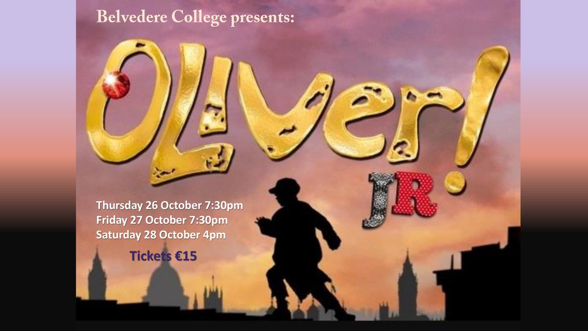O'Reilly Theatre (@oreillytheatre) on Twitter photo We are so excited, The Belvedere College SJ junior musical is finally here! Starting tomorrow night, Thursday October 26th at 7.30pm. Limited Tickets are available from- 
takeyourseats.ticketsolve.com/ticketbooth/sh… We are so excited, The Belvedere College SJ junior musical is finally here! Starting tomorrow night, Thursday October 26th at 7.30pm. Limited Tickets are available from- 
takeyourseats.ticketsolve.com/ticketbooth/sh…