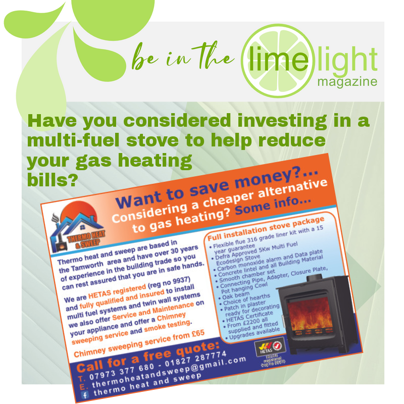LimelightMag_UK's tweet image. 💵 SAVE! 💵 Multi-fuel stoves can help you save money on your gas heating bills. Call @thermoheatandsweepltd and you can enjoy a cheaper alternative to gas central heating this winter!
.
thermoheatandsweep.co.uk
#multifuel #stove #logburner #tamworthuk #staffordshire