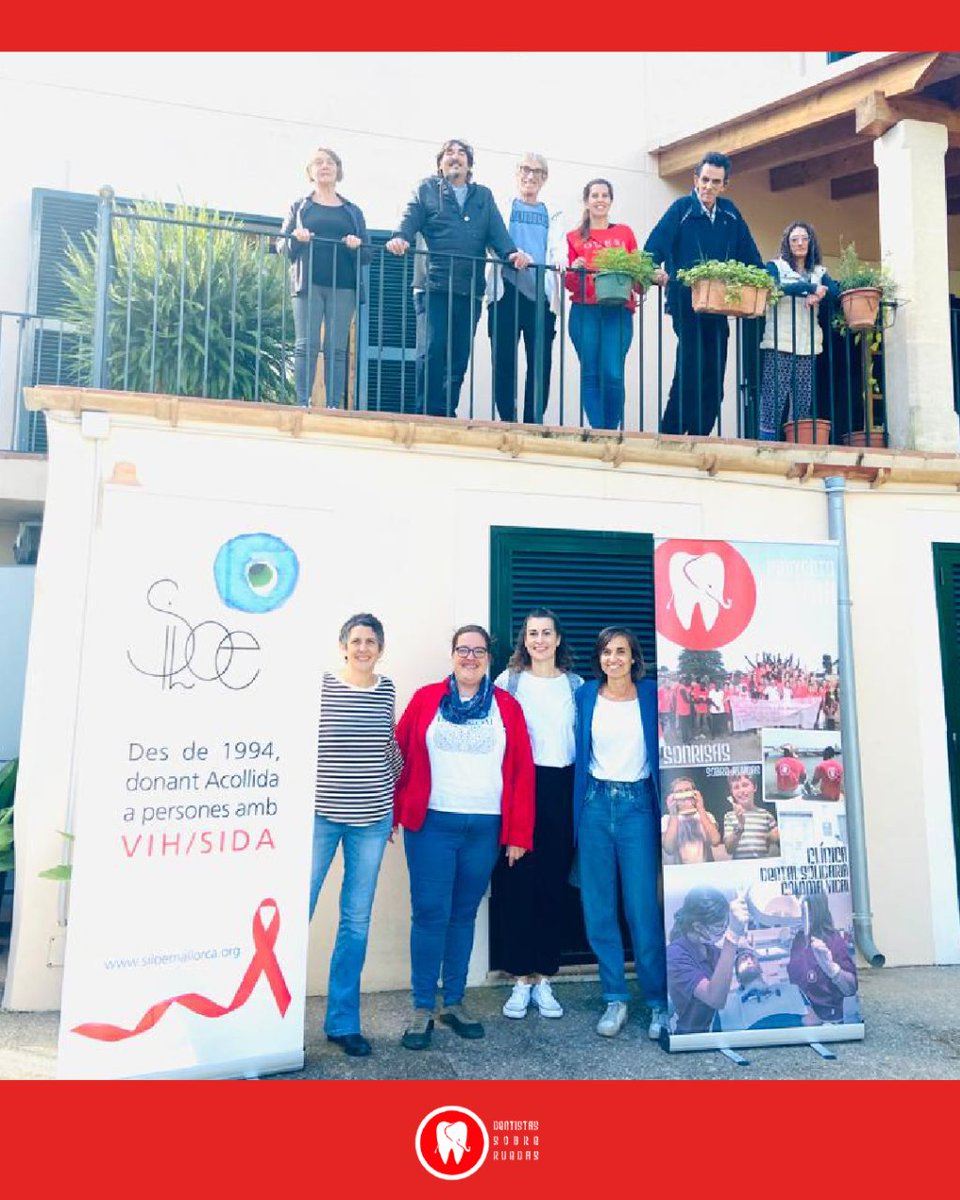 🚀  Estamos contentos de anunciar que <a href="/DSR_Balears/">DentistasSobreRuedas</a> y Siloé Mallorca hemos firmado un acuerdo de colaboración para poder dar atención bucodental en la #ClínicaDentalSolidariaColomaVidal a personas que conviven diariamente con el VIH/SIDA

#DSR #DentistasSobreRuedas #Colaboración