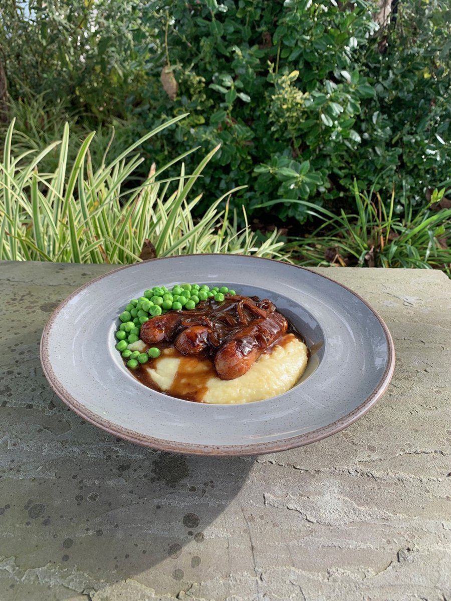 We've now launched our Winter Menu at The The Cider Press Restaurant! 

Back by popular demand is our delicious Sausage &amp; Mash! A trio of Pyne's of Somerset sausages, served with creamy mash potato, peas &amp; red onion gravy.

Head to our website to see the full Winter Menu.