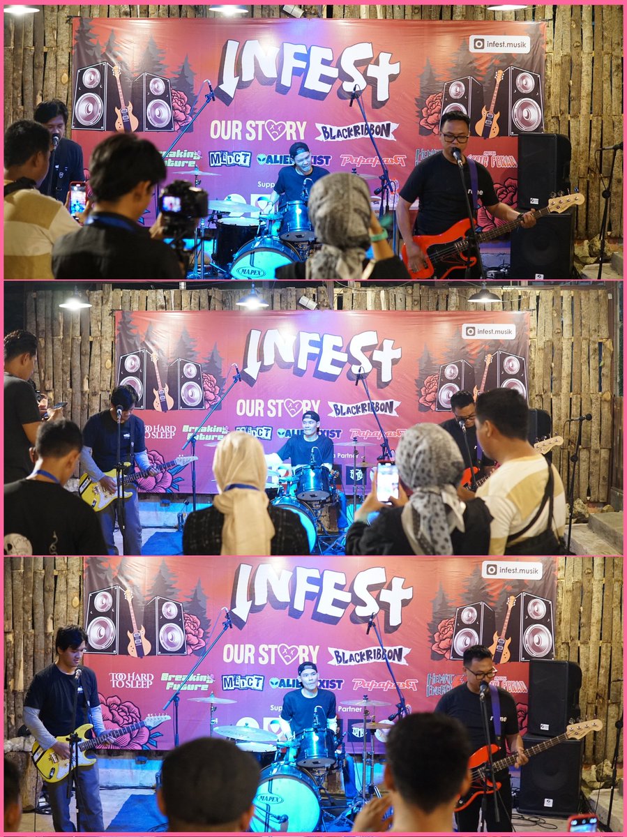 alienexist2004's tweet image. Small gigs from infest october 21 2023

#alienexistband #alienexisttwitter #alienexist2004 #poppunk #blink182 #gigsjakarta #gigsdepok #punkrock