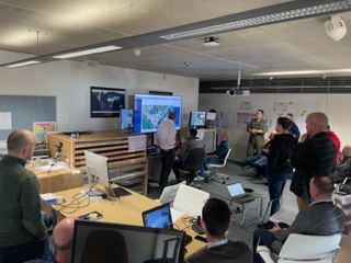 NCG_Maynooth's tweet photo. DECAMP Wildfire and Emergency response demonstration underway with the team today with members of various emergency services teams in attendance @scienceirel @MaynoothUni @MU__SSI #wildfire #dronetechnology #realtimeIntelligence #emergencyevent https://t.co/zuGmvYzfEP