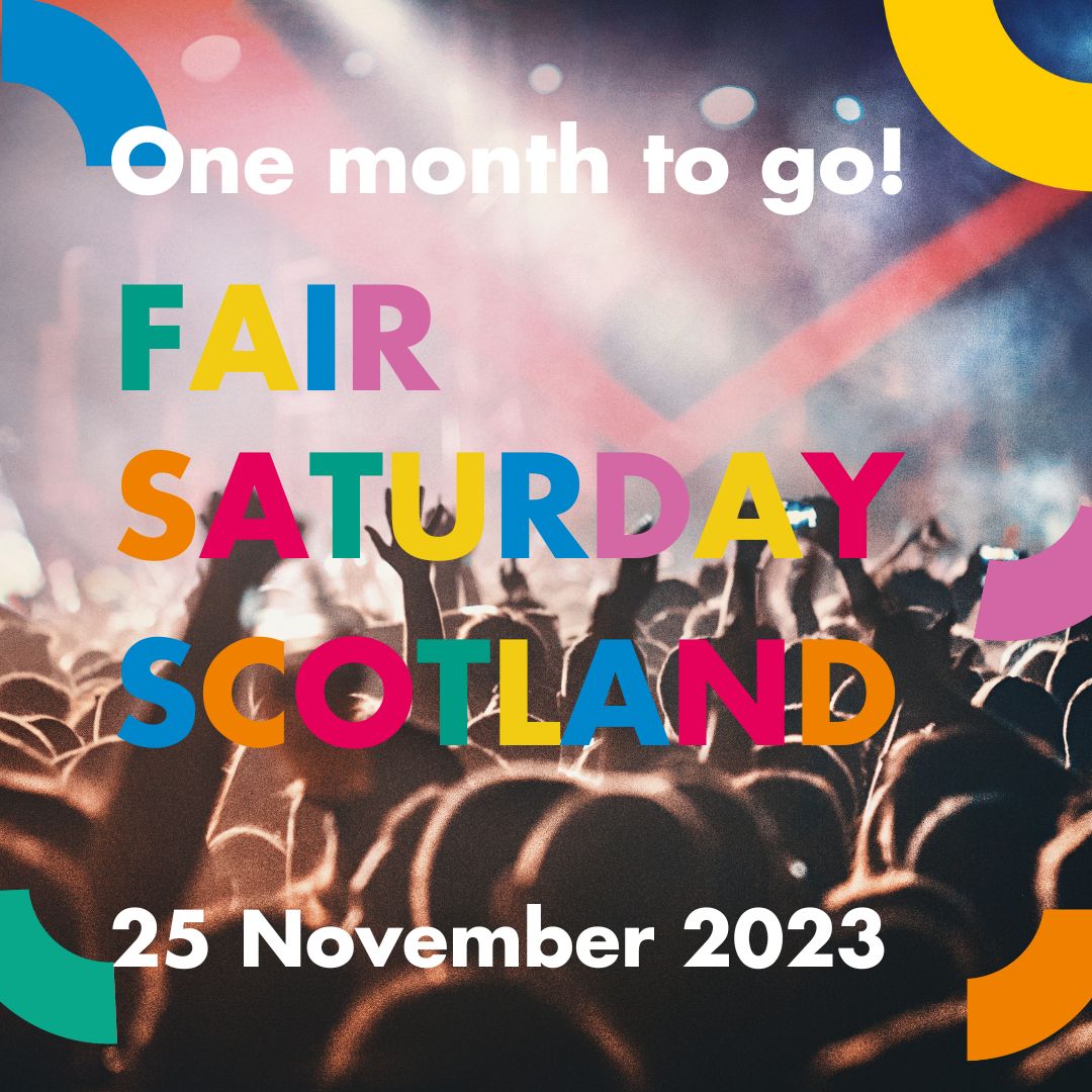Fair Saturday Scotland (@fairsatscot) on Twitter photo We can’t wait to reveal our exciting events for Fair Saturday 2023! We’ll be launching our programme soon. There’s still time to sign up if you’d like to be part of the Fair Saturday Movement. standrews.fairsaturday.org or scotland@fairsaturday.org
#fairsaturdayscotland We can’t wait to reveal our exciting events for Fair Saturday 2023! We’ll be launching our programme soon. There’s still time to sign up if you’d like to be part of the Fair Saturday Movement. standrews.fairsaturday.org or scotland@fairsaturday.org
#fairsaturdayscotland