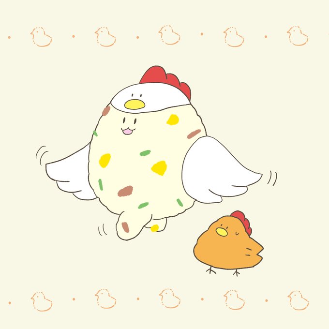 「chicken open mouth」 illustration images(Latest)