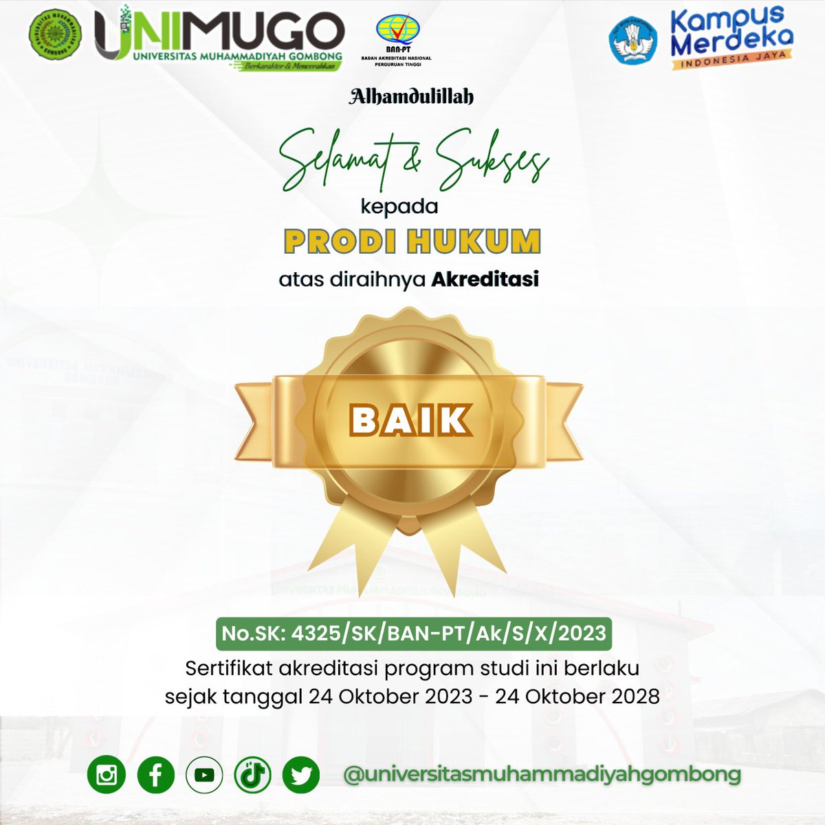UNIVERSITAS MUHAMMADIYAH GOMBONG tweet media