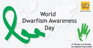 sjfgator's tweet photo. Today is World Dwarfism Awareness Day. Don’t forget to wear something #Green to raise awareness and help end stigmas and stereotypes surrounding Dwarfism. #LiveWithOpenArms https://t.co/KxtVKc6ySR