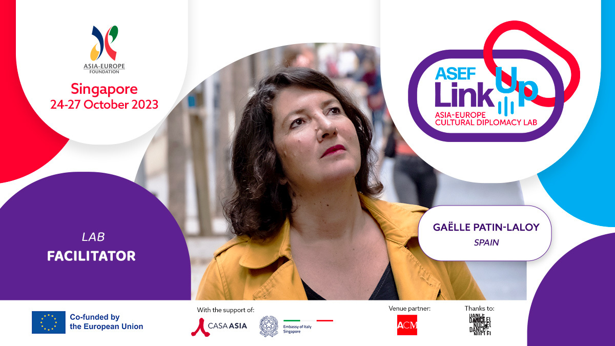 culture360_asef's tweet photo. From @CasaAsia #Spain 🇪🇸, @Gaellestwitts envisions #ASEFLinkUp as a platform for diverse actors to listen, collaborate, exchange ideas, and develop new approaches to #CulturalDiplomacy
#ASEFCulture #SoftPower #CulturalCooperation https://t.co/jno1QD2TMq