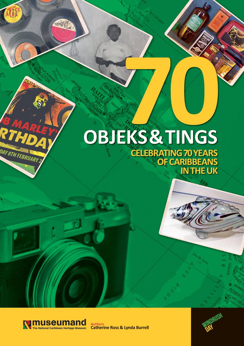 Our #book explores some of the objeks and tings that many Caribbeans hold dear, especially those of the #Windrush Generation. Expect to laugh & learn and remember, buying a copy will help to support our work as a museum: tinyurl.com/5ux7zvm6 #BlackHistoryMonth