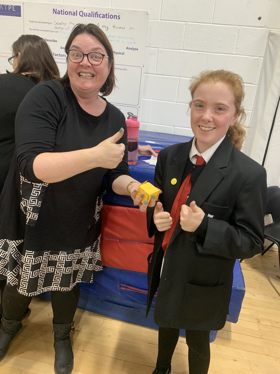 S1 made a great start to our interhouse week! Highest attendance was from Lomond house pupils and the only completed cube came from Campsie house! Looking forward to S2/3’s efforts today
