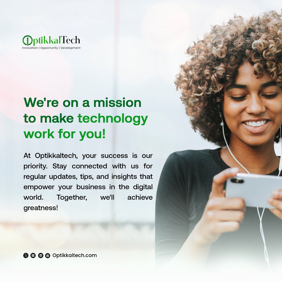 optikkaltech's tweet image. We&apos;re on a mission to make technology work for you!.
Send us a DM with your idea, let bring it to live . 
.
.
.
#newtechnology #techblogger #techies #techgadgets #artificialintelligence #technologythesedays #technews #techlover #technologyrocks #techtrends