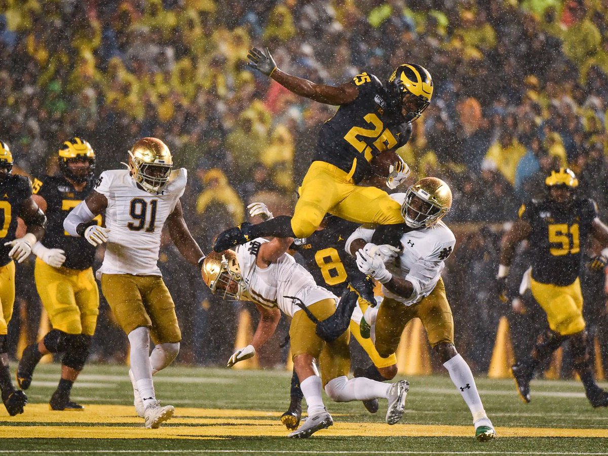 Good morning, it has been

1,425 days since Michigan lost to Ohio State

725 days since Michigan lost to Michigan State

1,880 days since Michigan lost to Notre Dame

Enjoy your Wednesday, fans of back to back B1G champions!