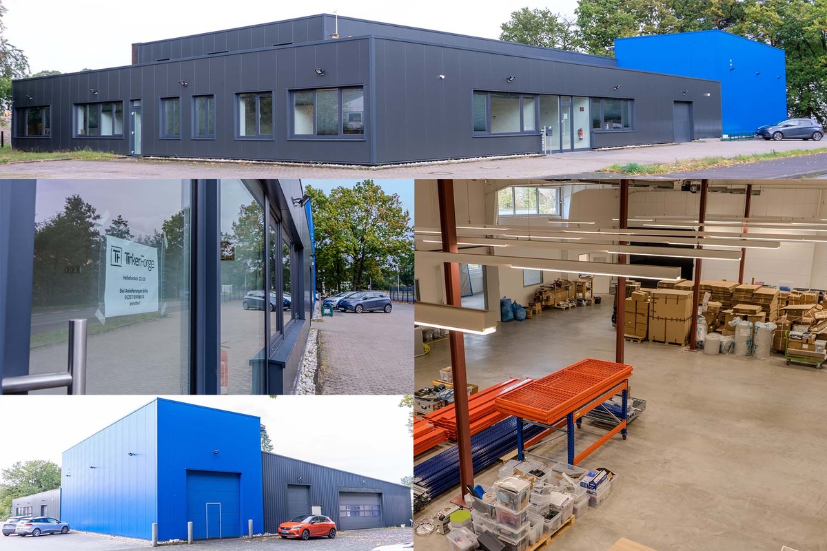 TinkerForge's tweet photo. We finally moved to our new building! You can now find us at Helleforthstraße 22-28 (this is only a few meters from our old location). We now have a warehouse with over 1250m² and plenty of office space.

https://t.co/Q6UQ93UZ77 (DE)
https://t.co/iOVi2PV7Ly (EN) https://t.co/unbS5zvBrx