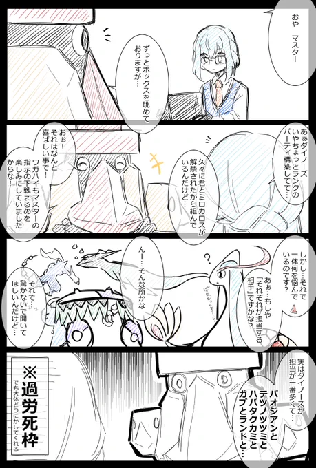 うちのランクパのお話 ※普通にポケモンも喋る
#ポケモンSV 