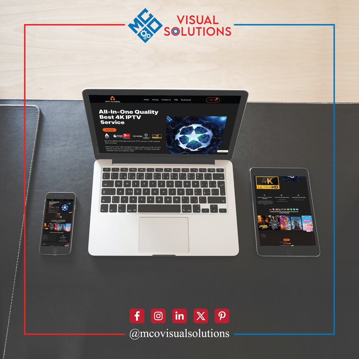mcovisualsols's tweet photo. Our recent project, the website for IPTV-GLOBAL, now live at https://t.co/T9NZtCKlDY!

#MCOVisualSolutions #MCO #IPTVGlobal #GlobalIPTV #WebDesign #WebsiteDevelopment #NeedDeveloper #NeedWebsiteDeveloper #WebDeveloper #IPTV #TVBox #SmartIPTV #Series #Netflix #4KIPTV #IPTVServer https://t.co/dsTJJyQTSj