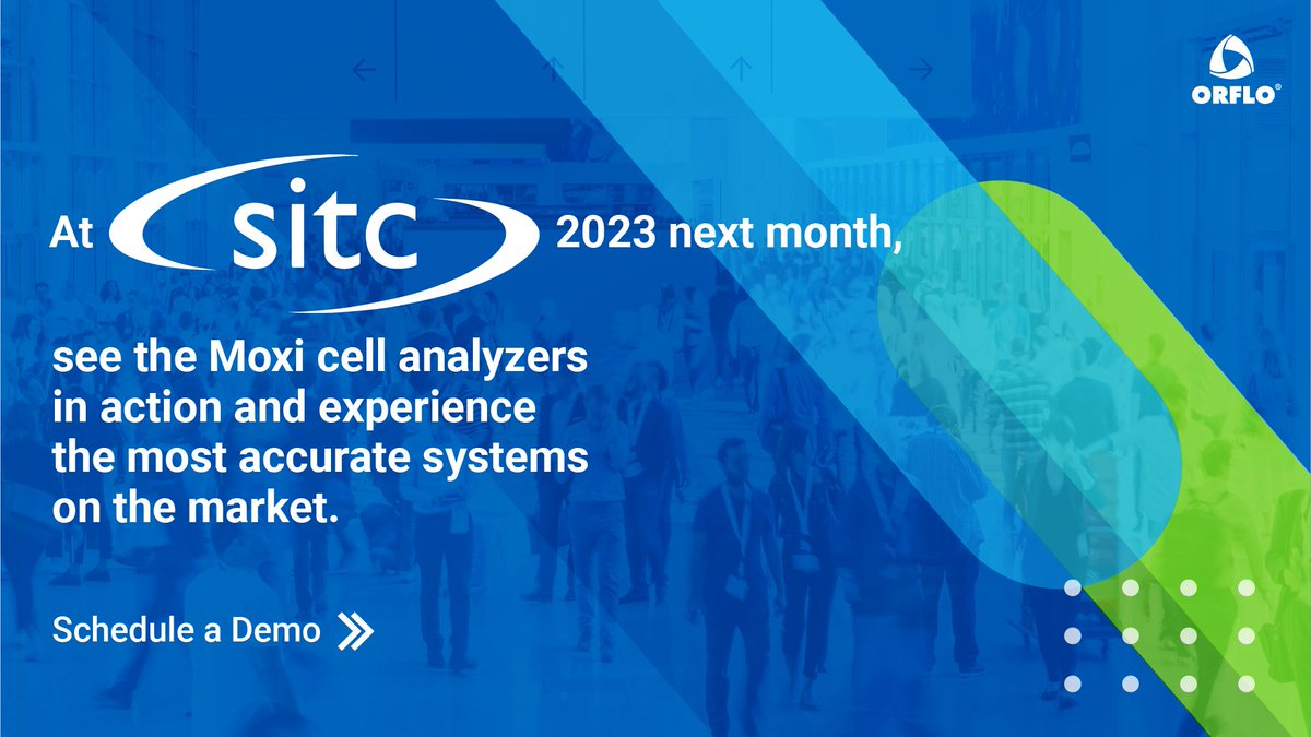 Schedule a demo and see us at SITC’s 38thAnnual Meeting & Pre-Conference Programs. marketing.orflo.com/sitc-2023-disc… #Orflo #SITCancer #cancer #immunotherapy #cellanalyzer