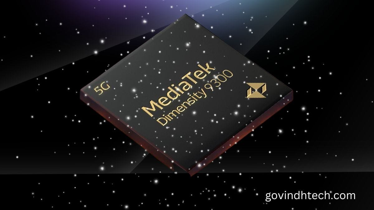 The Dimensity 9300 is rumored to be 10% faster than Snapdragon 8 Gen 3, featuring four prime Cortex-X4 CPU cores and four high-performance Cortex-A720 CPU cores. #MediaTekDimensity9300