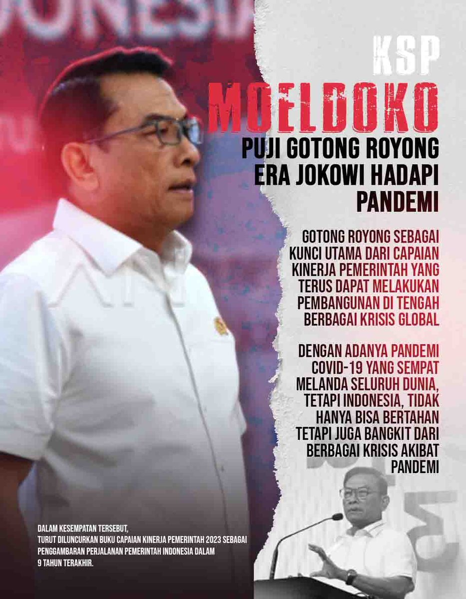 shae_ll's tweet image. KSP Moeldoko puji gotong royong di era Presiden Jokowi hadapi pandemi, sehingga pemerintah dapat melakuoan pembangunan di tengah berbagai krisis global.

Cc. @Dr_Moeldoko 

#MoeldokoPenjagaNKRI