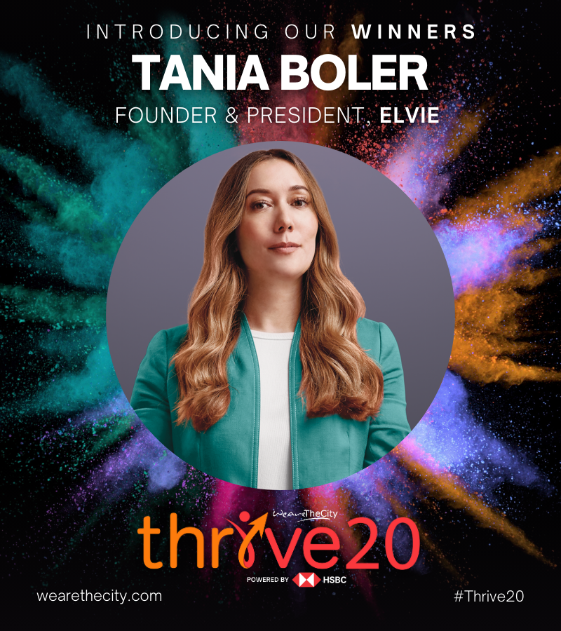 Introducing the next entrepreneur in this year's #Thrive20 powered by @HSBC_UK: Tania Boler!🥳 Congratulations on being one of our role models as we celebrate female entrepreneurs leading purpose-led businesses in the UK ❤️🧡 18/20 · bit.ly/WATC-Thrive20