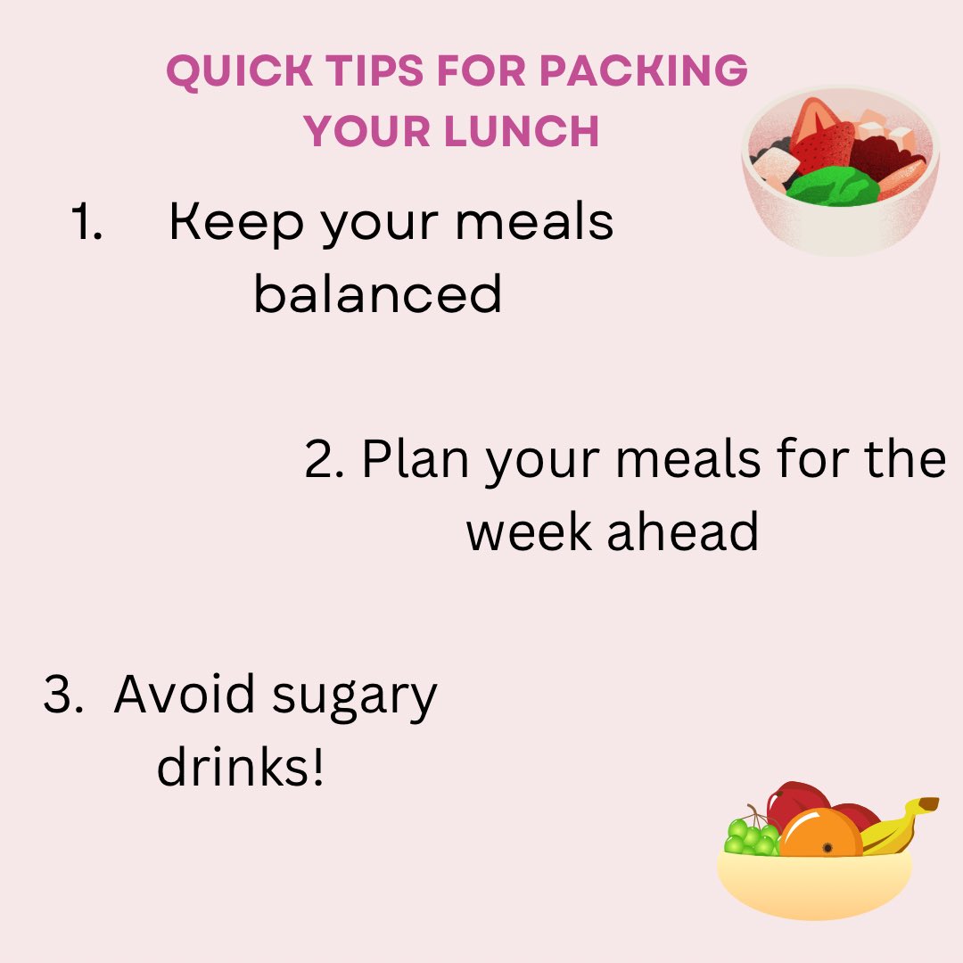 laurarnutrition's tweet photo. in light of well-being week, take a look at ‘Healthy packed lunches’ some quick and easy advice to fuel your body during lunch time! 🍉
#lunch #healthylunch #wellbeing https://t.co/iz5A8p2o3X