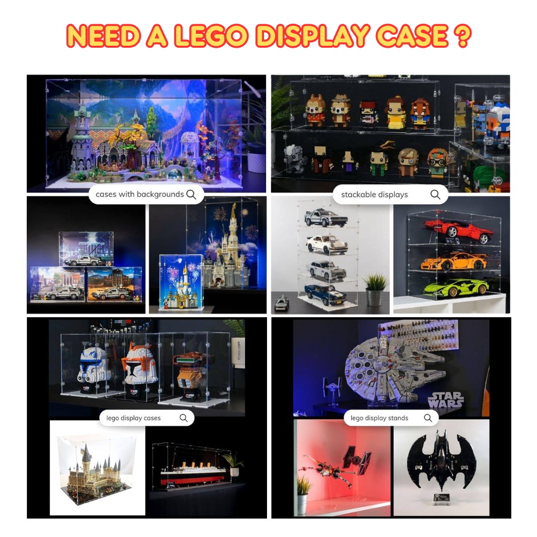 icklebricks's tweet image. Need a Display Case for your LEGO Collection ?
Get them here - tidd.ly/3LPiOPg

#lego #displaycase #legocollector #afol #home #dustfree #display