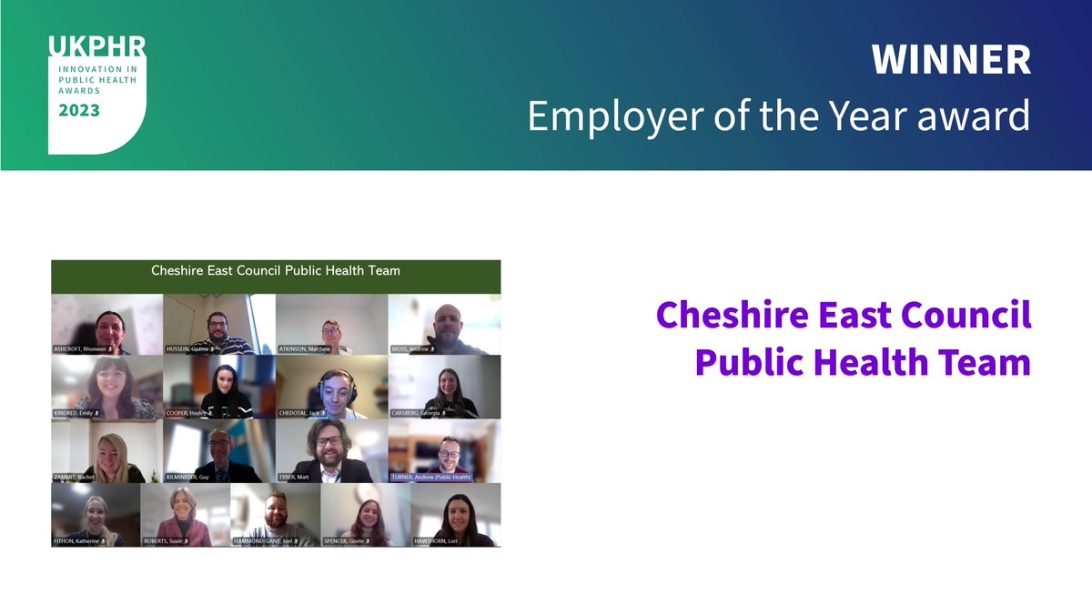 The winner of the Employer of the Year award was....