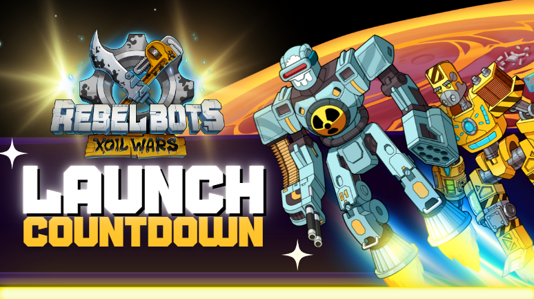 🚨LAUNCH COUNTDOWN🚨

🔥Just 1 Week left til the Rebel Bots: Xoil Wars launch!

Are you ready Rebels!?!? 🚀🚀

❤️ &amp; Retweet if you're excited