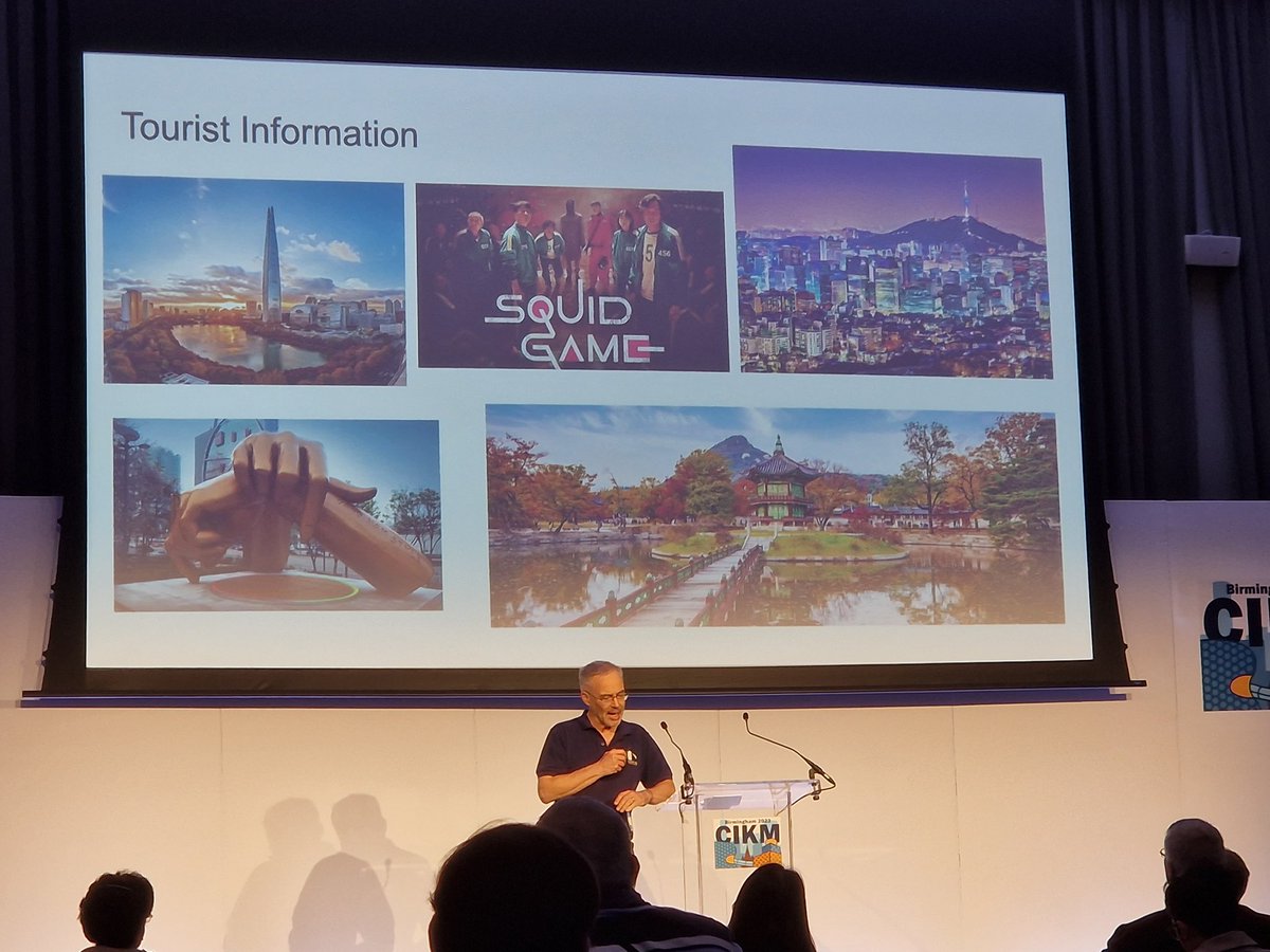 #CIKM2025  will happen in Seul, South Korea 😋.

#CIKM2023