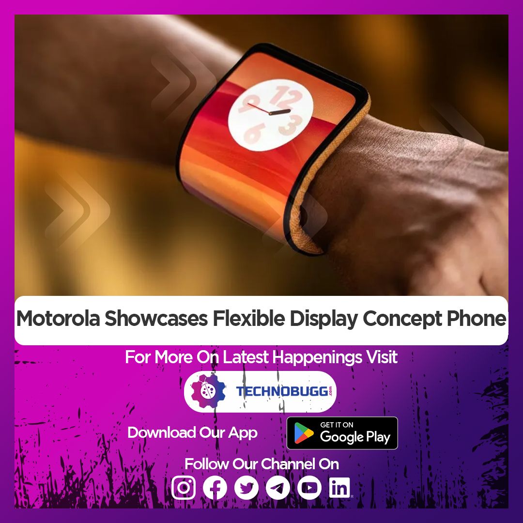 TechnobuggTweet's tweet image. Read more: buff.ly/491eTtL

Subscribe to our YouTube channel: buff.ly/4674FW 

#Motorola #FlexibleDisplay #ConceptPhone #Tech #BreakingNews #Smartphone #Innovation #Gadgets #Mobile #FutureOfTech #FoldablePhone #RollablePhone #MotorolaConceptPhone