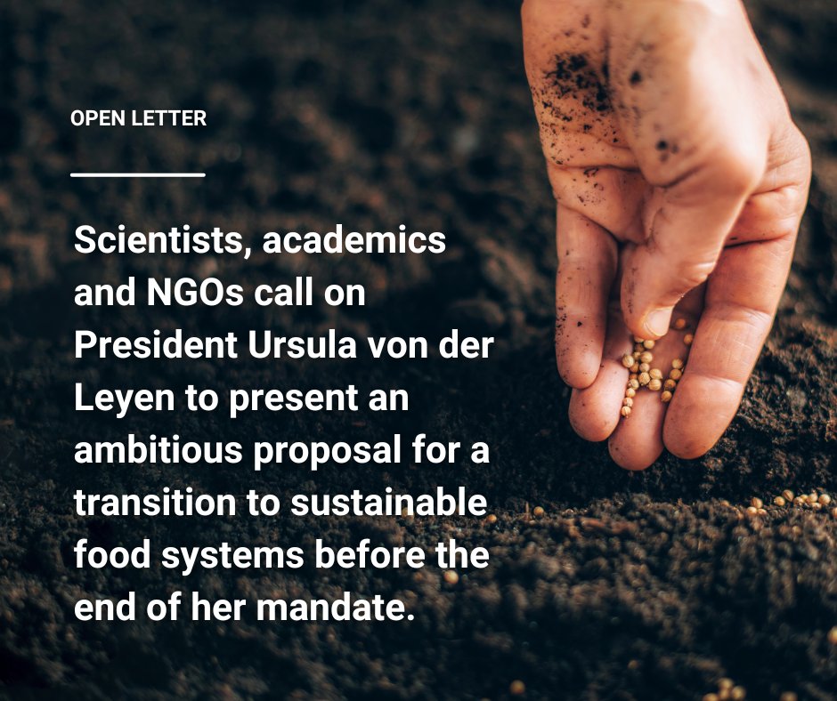 📢 EPHA & other partners, sent another letter to President von der Leyen highlighting concerns about the absence of a strong EU legislative framework for Sustainable Food Systems and aspects of the European Green Deal.

Read: bit.ly/3tJzG4K

#PutChangeOnTheMenu #FSFS🌍🌿