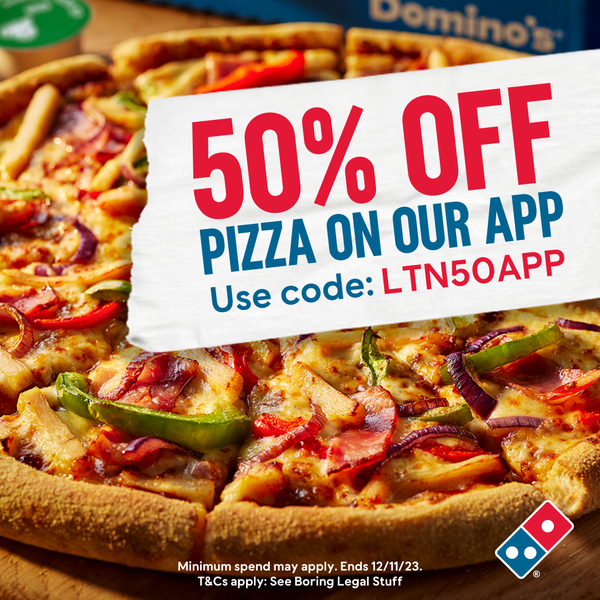 Beds SU (@bedssu) on Twitter photo Before you go to grab that pack of instant noodles, why not treat yourself? We're thinking 50% OFF pizza from <a href="/dominos_hb/">Domino's Herts & Beds</a> Use code LTN50APP at checkout & order on the app dompizza.co/deals *Participating stores. #Luton #BedsUni #Student Before you go to grab that pack of instant noodles, why not treat yourself? We're thinking 50% OFF pizza from <a href="/dominos_hb/">Domino's Herts & Beds</a> Use code LTN50APP at checkout & order on the app dompizza.co/deals *Participating stores. #Luton #BedsUni #Student