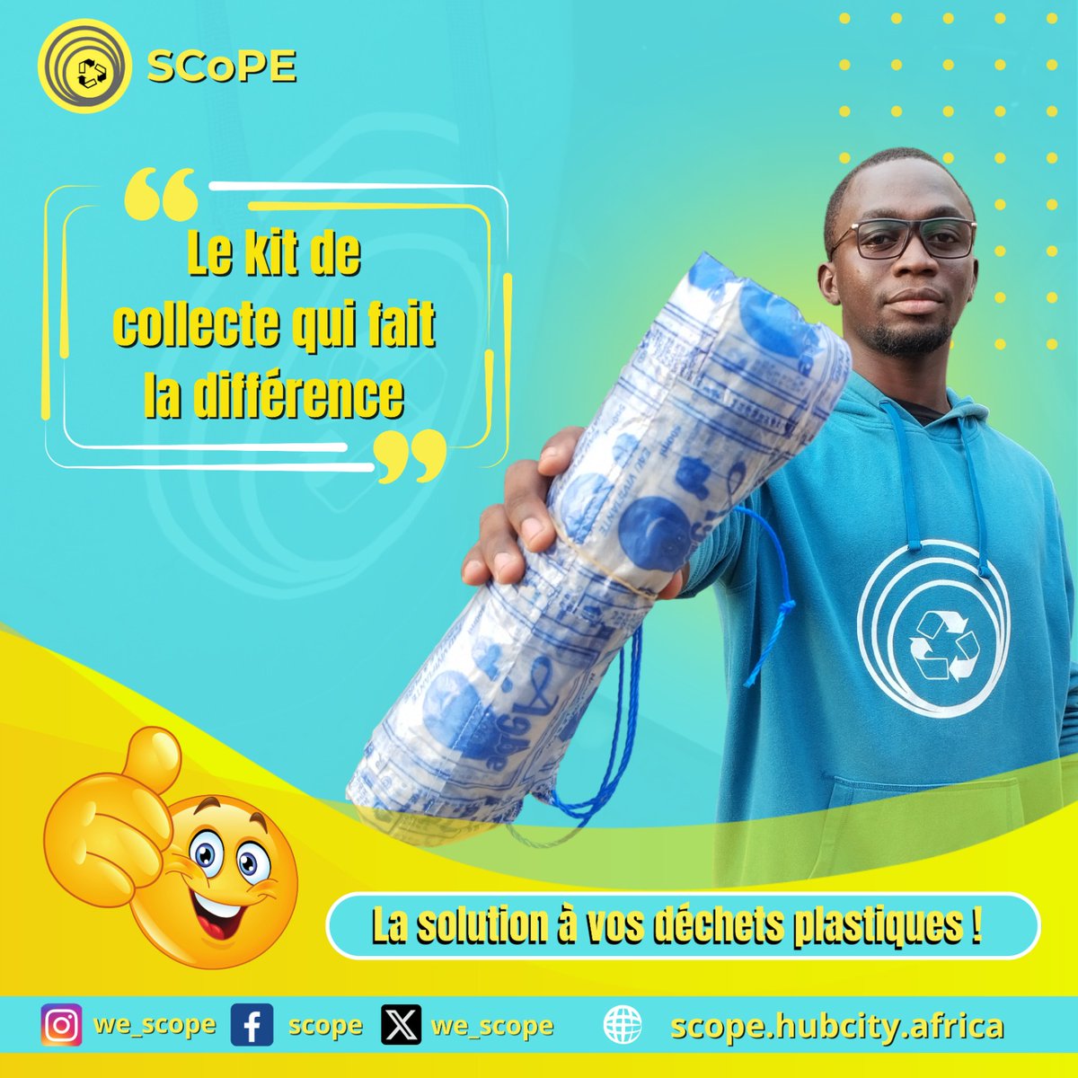 Transformez des déchets plastiques en trésors grâce à notre Kit de Collecte SCoPE ! ♻️ Ensemble, faisons du recyclage une seconde nature et contribuons à un monde plus propre. 
#woelab_ #preciousplastic #wearegig #segalfoundation
#RecyclageCréatif #ZéroDéchet #SCoPEKit