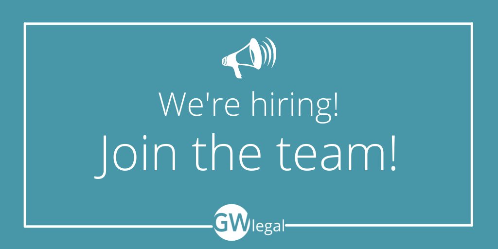 We have an exciting #opportunity available for you to join the GWlegal family in the following job role:

• Equity Release Administration Assistant

For the #jobspec and to #apply 📝➡️ ow.ly/z3JF50Q03em

#EquityRelease #AdminAssistant #JobAd #Job #ApplyNow #TheLegalHour