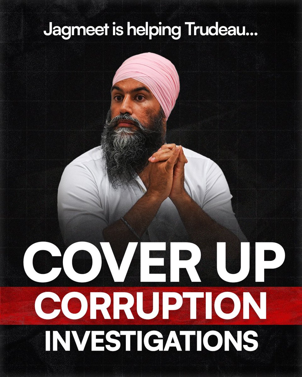 Trudeau's #CoverUpCoalition partner helped silence the head of the RCMP who was ready to testify on how Trudeau blocked a police investigation into himself. They're not worth the cost.