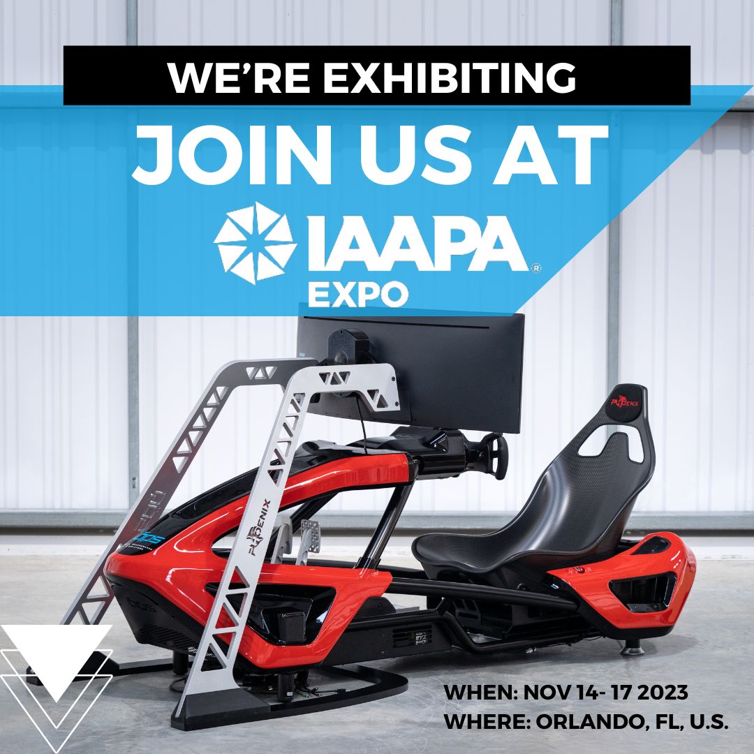 It's not long now until some of our team head to Orlando for the annual IAPPA Expo where we will be showing  updates live on our stand!
Interested in learning more? Come on over and speak to our UK and US team!

 #3286 

#iappa #familyentertainment #esports #racingsims #immersive