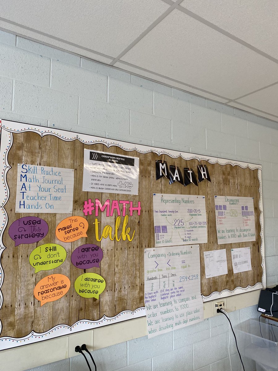 msjakobschuk's tweet photo. Ok but our math board is looking amazing… Loved to hear students referencing the board &amp; naming the learning goals when doing a review activity today! https://t.co/OD6syZMhyH