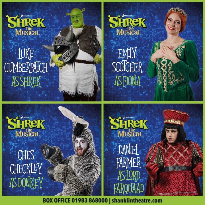 💚 I KNOW IT'S TODAY 💚 opening night for Shrek at @ShanklinTheatre 🎟 shanklintheatre.com or 01983 868000 🎟
