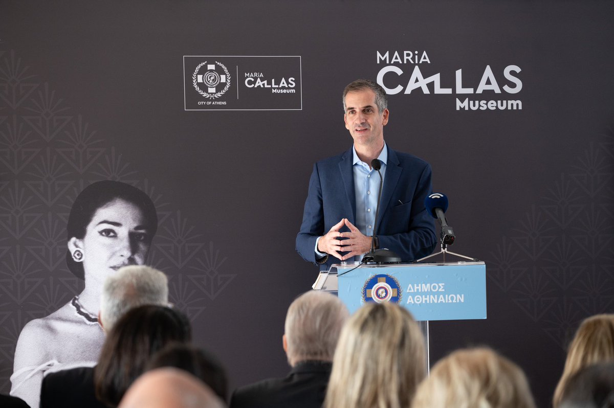 KBakoyannis's tweet photo. Η Αθήνα τιμά τη ντίβα της. Το Μουσείο Μαρία Κάλλας, το πρώτο στον κόσμο, μας κάνει όλους περήφανους. Ευχαριστώ θερμά τους δωρητές, τους χορηγούς, την ομάδα έργου και όλους όσοι συνέβαλαν για να αποκτήσει η πόλη αυτόν τον ξεχωριστό χώρο πολιτισμού. https://t.co/btB51ozTFO