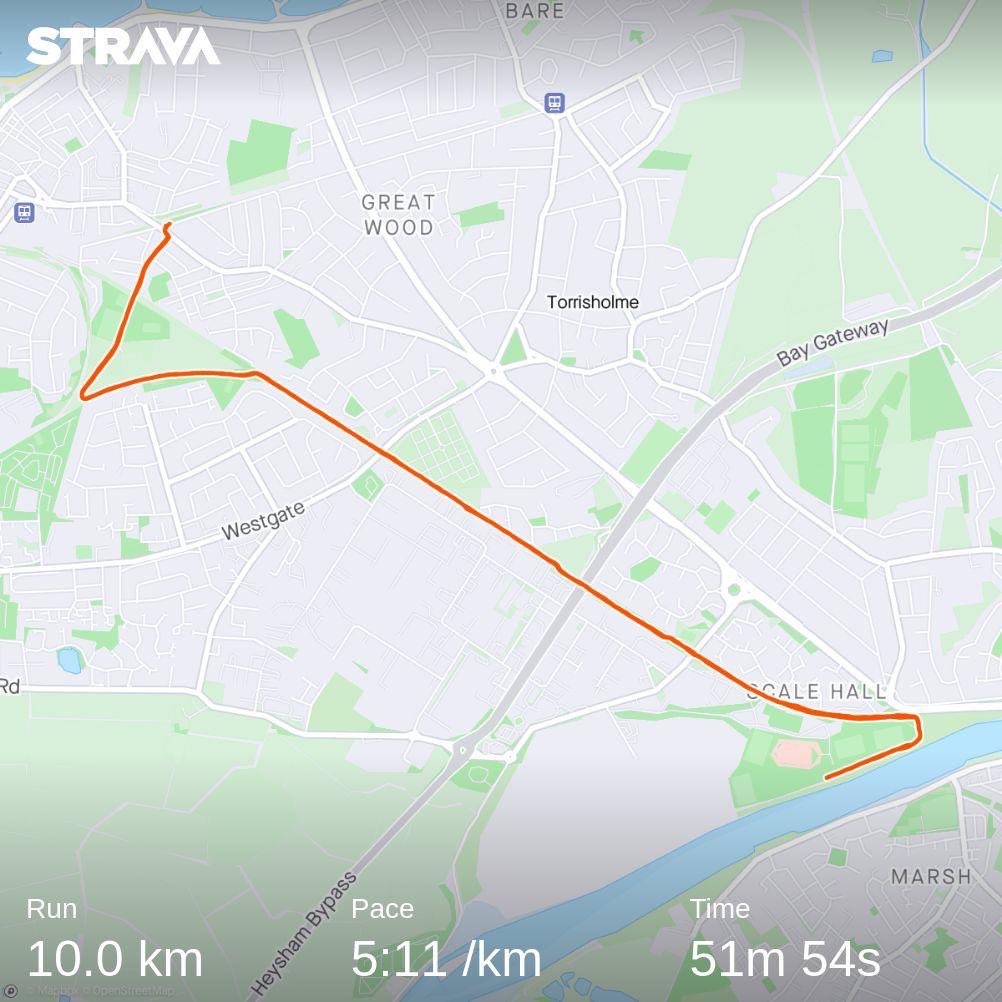25/31 ✅ Under a week to go until we’ve completed 10km a day, everyday in October 🕺

Any donations are really appreciated and go to an amazing cause that is <a href="/ProstateUK/">Prostate Cancer UK</a> <a href="/prostateunited/">Prostate United</a> 

<a href="/MorecambeFC/">Morecambe FC</a> 

justgiving.com/page/morecambe…