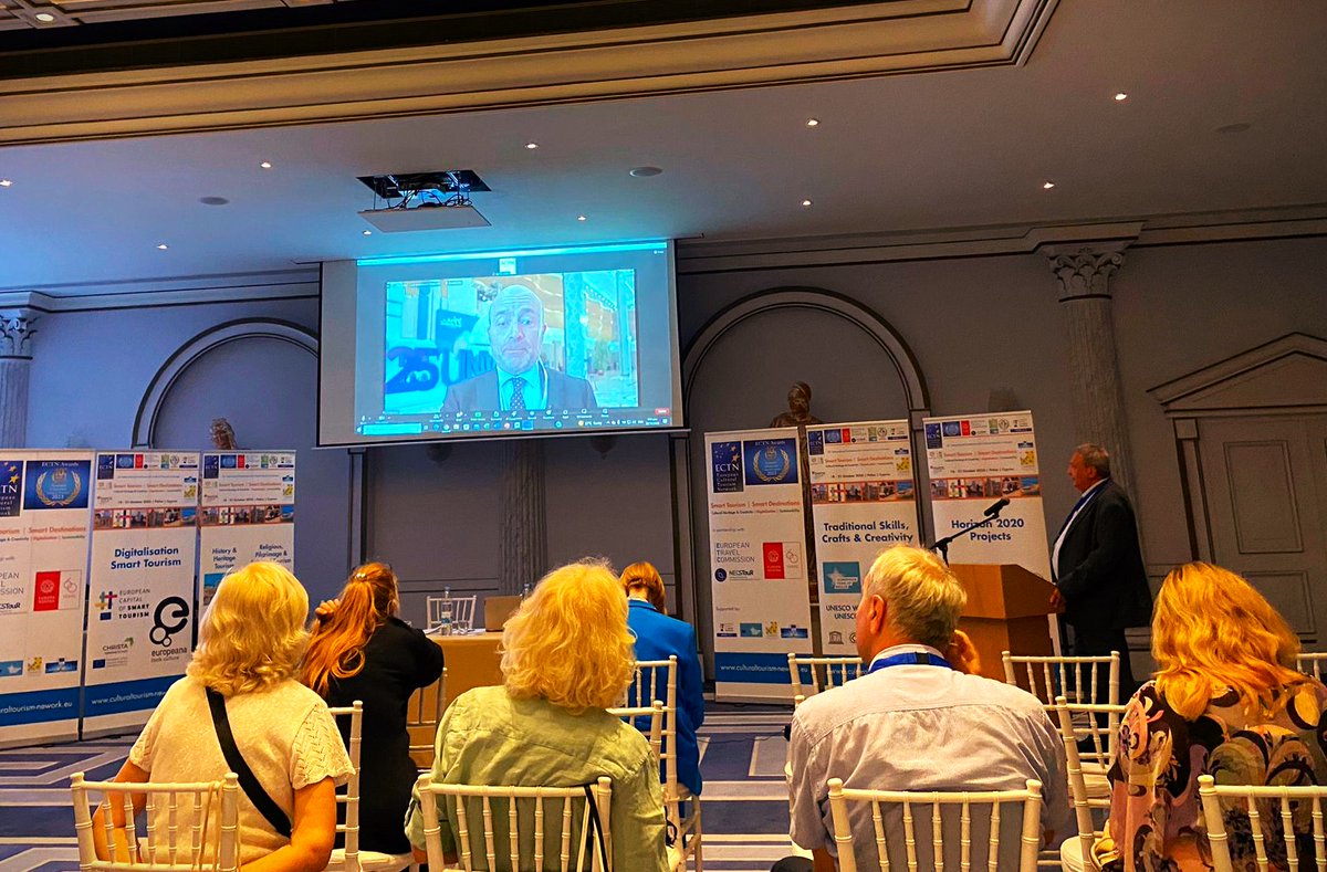 👏 🎉 Congratulations to the 20 winners of the #CulturalDestination2023 awards! Proud for the reference by several applicants to a #Slower #Smarter #Regenerative #EUTourism in line with our initiatives #BetterPlacestoLiveandVisit and @RiversideCities 👉shorturl.at/bwGH8