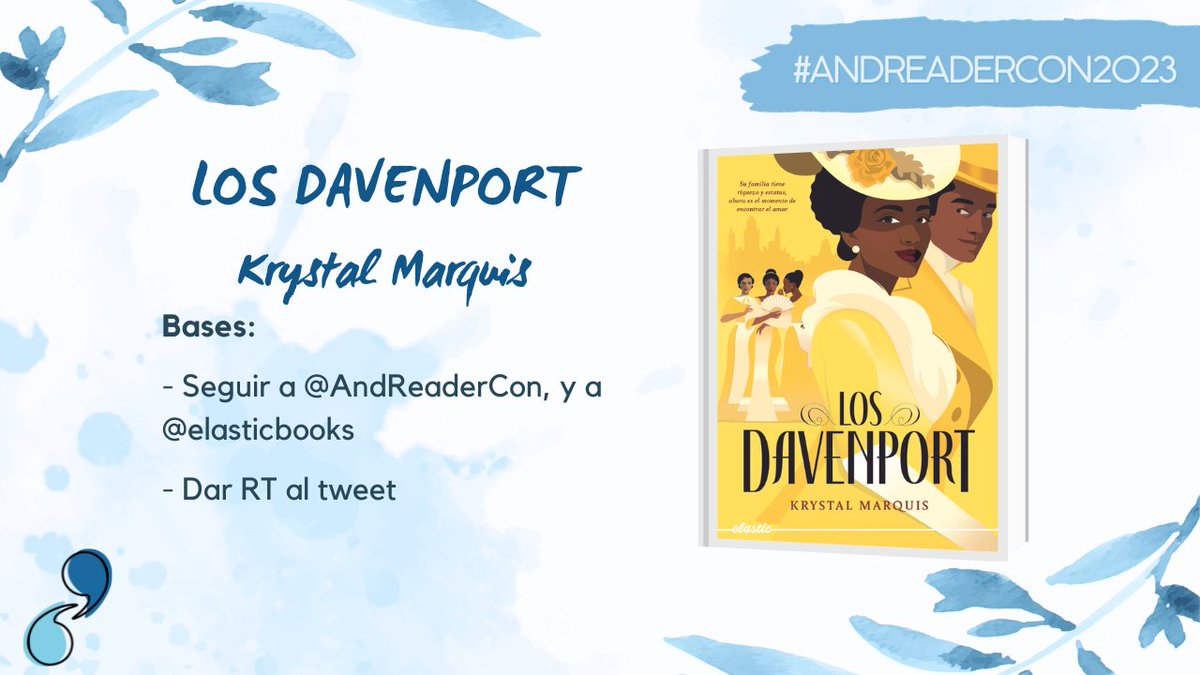 Sorteo nacional de un ejemplar de 'Los Davenport'. Requisitos para participar:

-Seguir esta cuenta
-Seguir a <a href="/ElasticBooks/">Elastic Books</a> 
-Dar RT a este tweet

El sorteo finaliza a las 20.00H