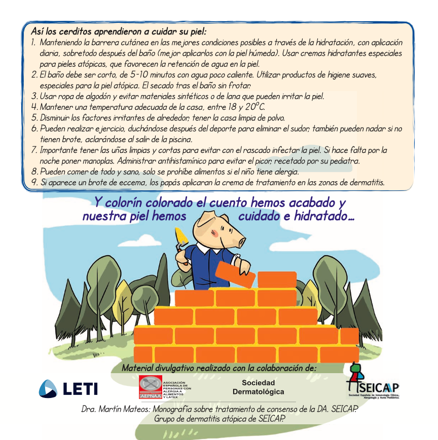 SEICAP's tweet photo. 🍎👸🤴Blancanieves y el Príncipe Adrenalín.

👉👶Busca a Guille.

🐷🐷🐷 💨Los tres cerditos y el viento feroz

Estos son algunos de los cuentos que puedes encontrar en la web de @SEICAP  para explicar a los más pequeños qué es una alergia.

Accede a ellos
https://t.co/klFQLAa2f9 https://t.co/MzUjcWYuPW
