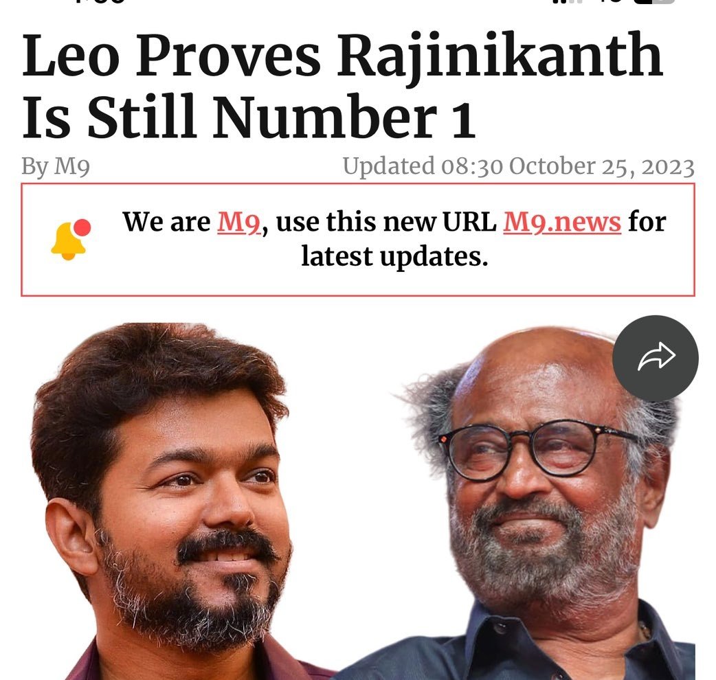 Imtweetygoose's tweet photo. Thalaivar Nirantharam 🔥

#Rajinikanth | #SuperstarRajinikanth | #Jaier | #Leo https://t.co/me0xShTdB9