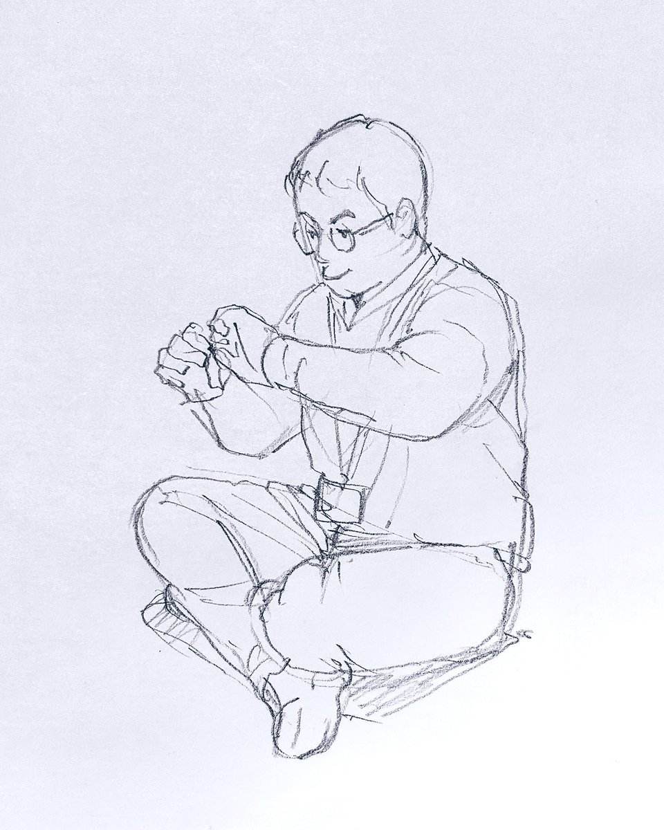 和室があったりソファがあったりブランコがあったりする部屋なのでいろいろ描けてありがたいです。一時間があっという間 
