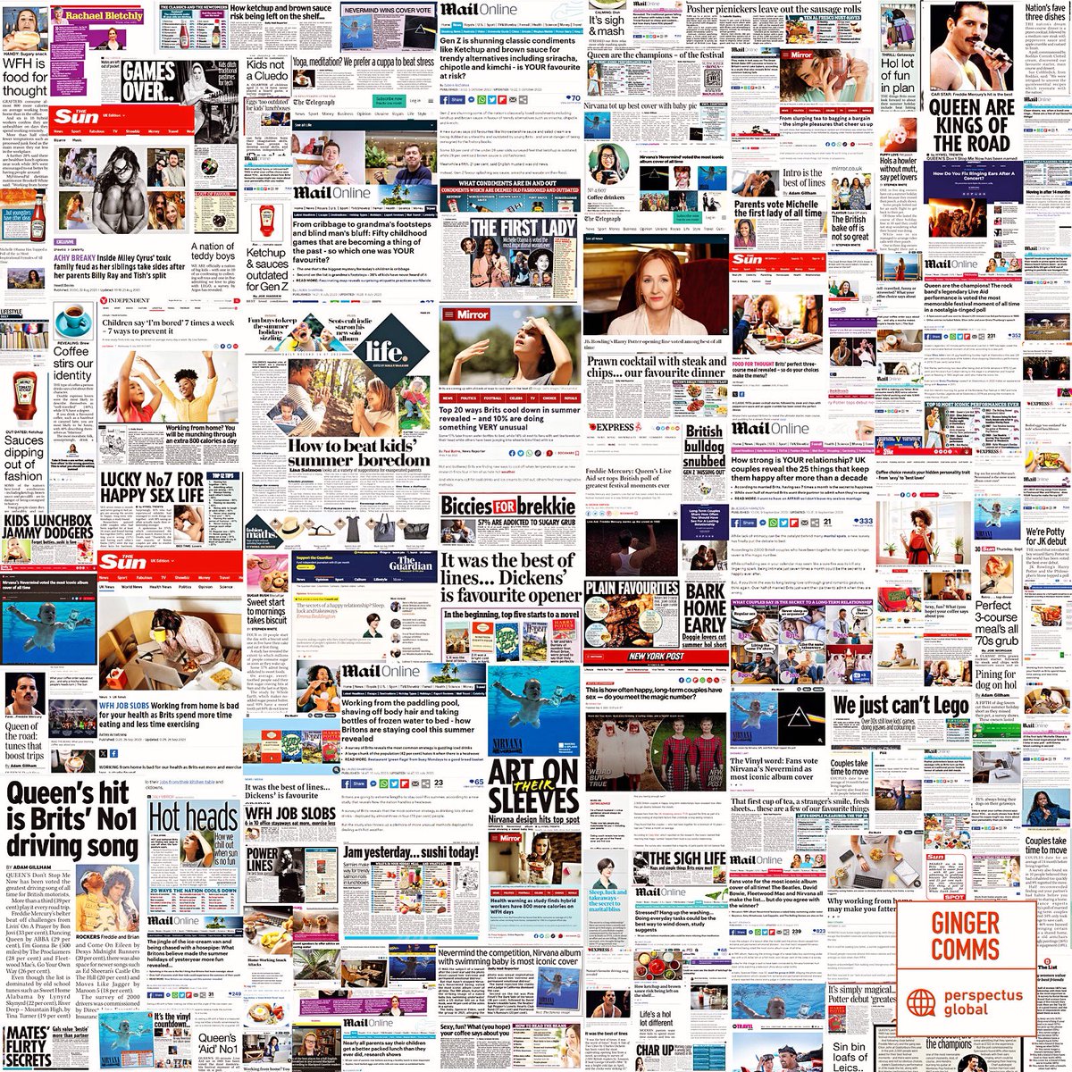 HarrietScottie's tweet photo. Latest coverage haul.. working with many of the UK’s biggest brands and PR agencies. 

The team have been absolutely killing it! 

All our coverage is 💯 fully earned. 

#earnedmedia #news #Editorial #brandedcontent https://t.co/jl1qyJ6OHz